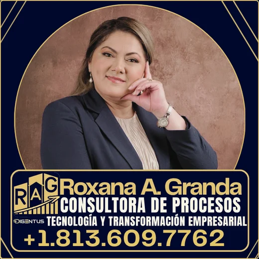 Marca De Roxana Granda Consultora De Procesos Tecnologia Y Transformacion Empresarial